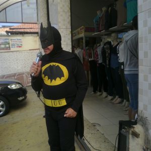 Personagem Batman Locutor