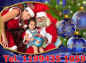 Papai noel para véspera de natal, visita de papai noel,